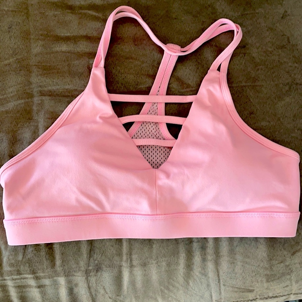 Pink Zyia Grid Bra XL